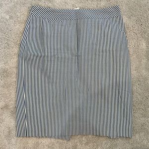 J Crew seersucker pencil skirt